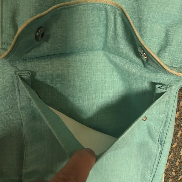 O'Neill- Teal- Snow/Ski Pants- Cargo- Lots of Pockets- Size Large - Picture 3 of 11